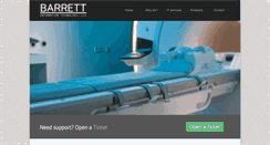 Desktop Screenshot of barrettit.com