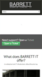 Mobile Screenshot of barrettit.com